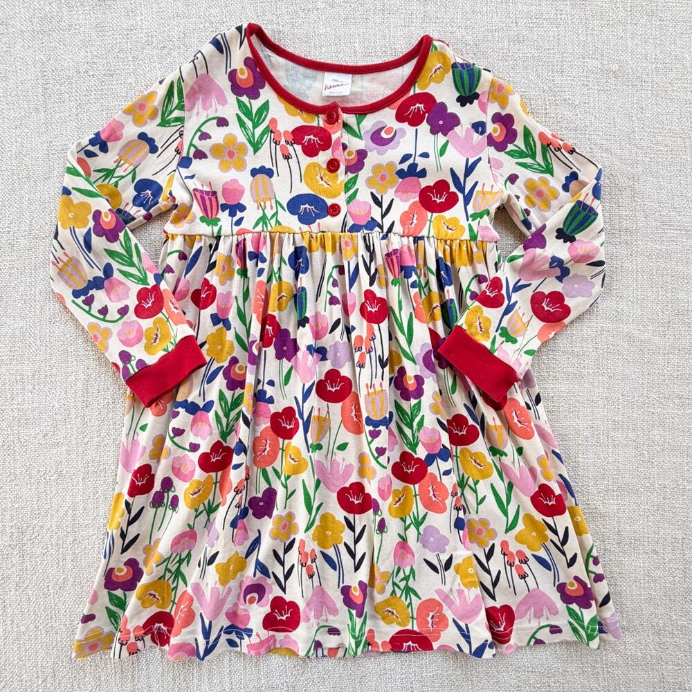 Hanna Andersson Floral Dress GUC 6/7